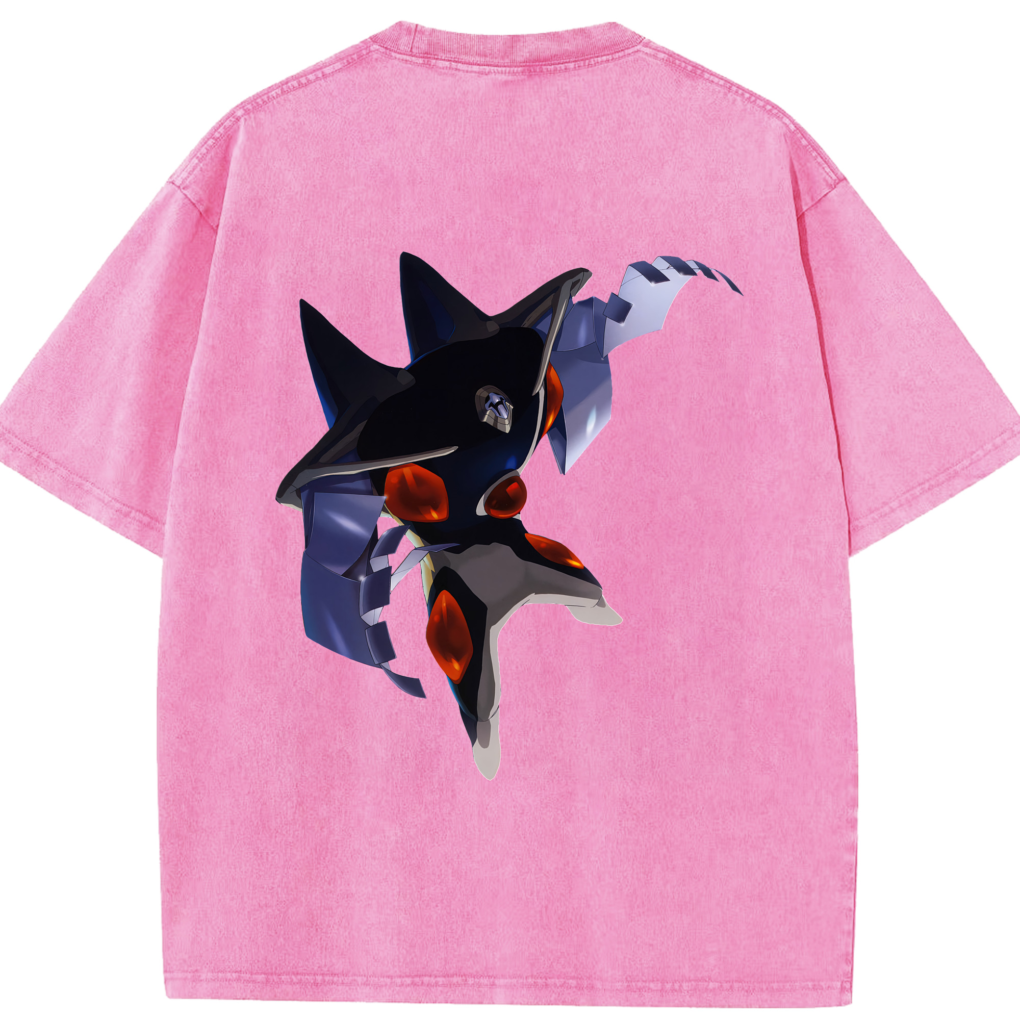 （画像用） EVA 新世紀エヴァンゲリオン 綿100% ヴィンテージ風 半袖Tシャツ（背面プリント）